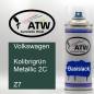 Preview: Volkswagen, Kolibrigrün Metallic 2C, Z7: 400ml Sprühdose, von ATW Autoteile West.